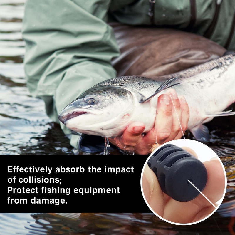 EUPHENG Downrigger Cable Terminator Kit, Complete Set with Swivel Snaps,