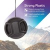 CamDesign 72MM Snap-On Front Lens Cap/Cover for Canon, Nikon, Sony,