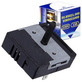 Zündschalter für Backofen und Elektroplatte, 13 A, 230 V, Originalcode 50.85021.000, 5085021000 für EGO MONTERAL