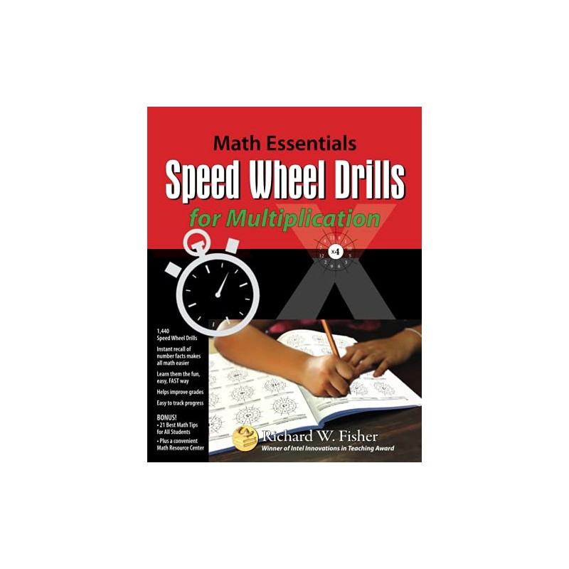 Speed Wheel Drills for Multiplication (Math Speed Wheel Drills)