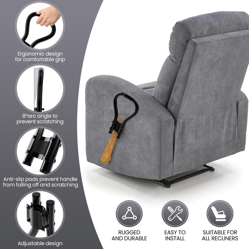 RIAUOR Recliner Handle Extender, Lazy Boy Recliner Lever Extender Handle,