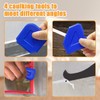 10 PCS Silicone Caulking Tools (Stainless Steel head) 5 in