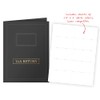 The Gallery Collection, 25 Count, Black, Tax Return Pocket Folders,