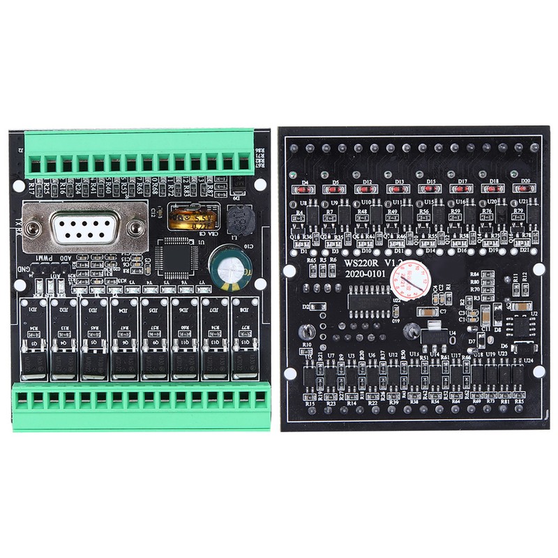 PLC Industrial Control Board FX1N/2N‑6MR/T/10/14/20MR/T WS2N‑20MT‑232‑S(C)