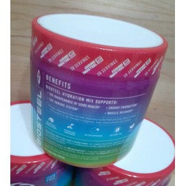 BioSteel 6 PACK:  BIOSTEEL RAINBOW TWIST  HYDRATION MIX 20 SERVINGS NSF ELECTROLYTES 5oz