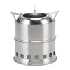 Mini Alcohol Stove for Camping Hiking Stainless Steel Campfire Stove