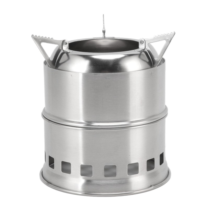 Mini Alcohol Stove for Camping Hiking Stainless Steel Campfire Stove