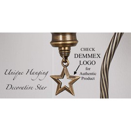 DEMMEX 2020 Turkish Moroccan Mosaic Table Lamp with US Plug & Socket, Swan Neck Handmade Desk Bedside Table Night Lamp, Decorative Tiffany Lamp Light, Blue