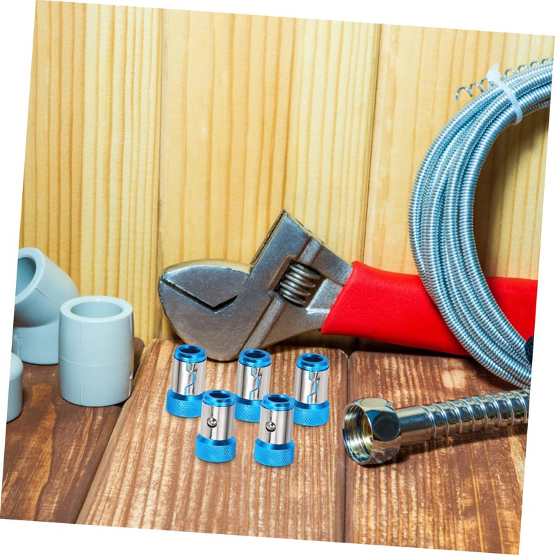 SHINEOFI 5pcs Magnetizer Screwdriver Bits Metal Screw Holder for Power