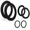 KINBOM 6pcs O-Ring Rubber Washer Set, Large Strainer Rubber Washer