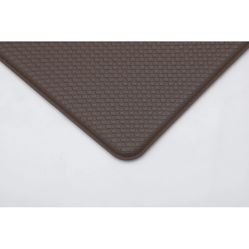PVC Modern Anti-Fatigue Kitchen Floor Mat Foam Backing Cushioned Antimicrobial