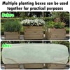 iBamso Protective Cover for Winter Plants, Rectangular Frost Protection for
