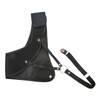 Archery Chest Guard Black PET And Cowhide Hunting Chest Protector