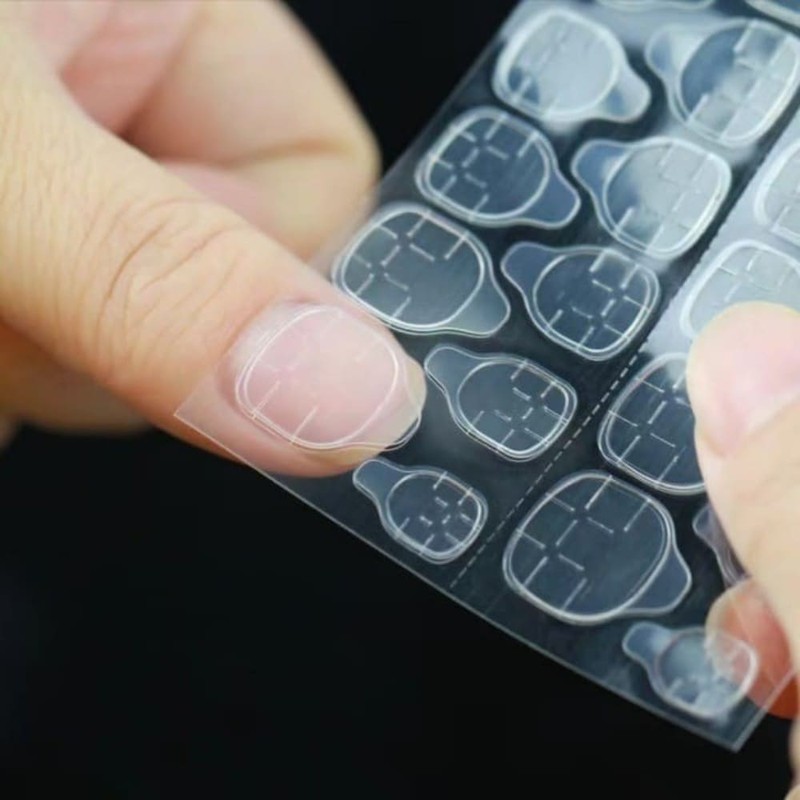 Mephistore Nail Tip Sticker Double-Sided Tape Art Gel Nail