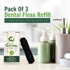 Biodegradable Interdental Wire Refill 2 x 35m Vegan No Spill