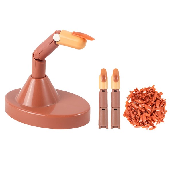 Dedos de Práctica de Uñas para Uñas Acrílicas, 3 Uñas