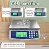 Large Digital Kitchen Scale 40kg/88lb Stainless Steel Price Computing Scale
