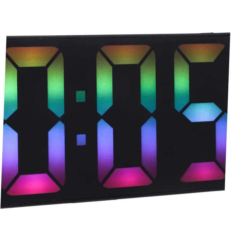 Mobestech Large LED Digital Alarm Clock for Bedroom Stylish Table