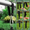 2PCS Tree Swing Straps with 2 PCS Heavy Duty Safety