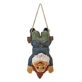Design Toscano Alfie the Acrobat: Swinging Gnome Statue