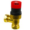SPARES2GO 22mm Automatic Bypass Valve Boiler Pressure ABV Auto 50L