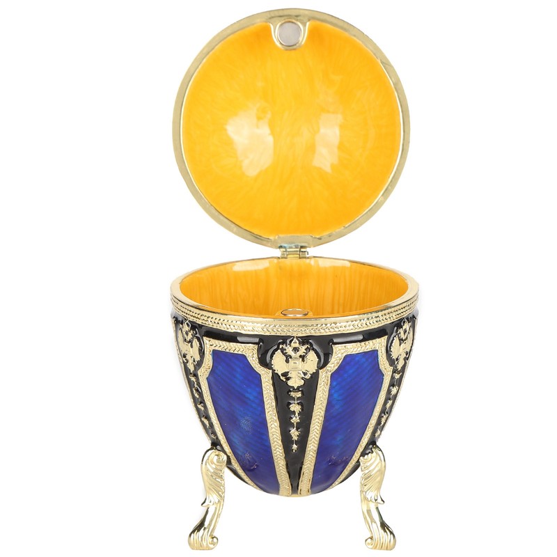 Egg Trinket Box Exquisite Jewelry Ring Holder Storage Box Home