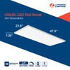 Lithonia Lighting Lithonia Lighting CPANL 2x4 LED Flat Panel Light,