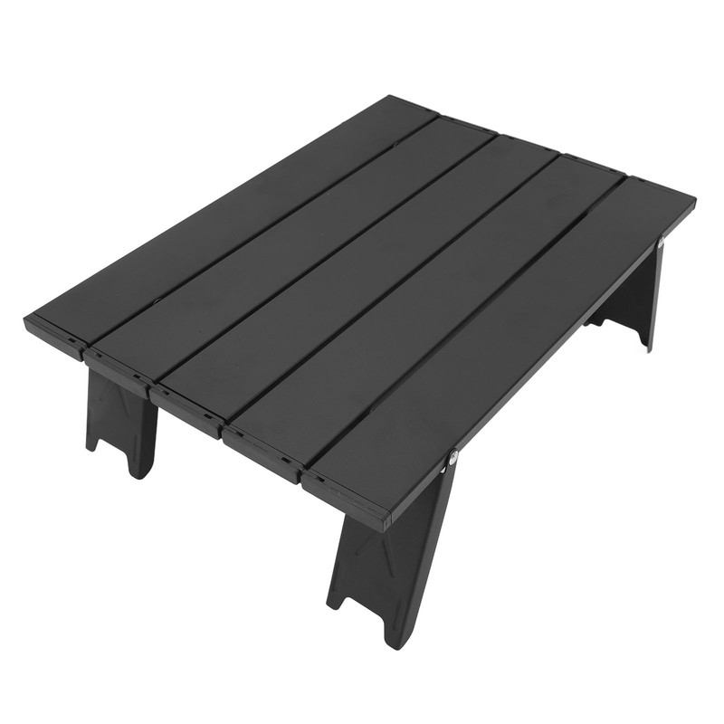Portable Beach Table Aluminum Ultralight Folding Camping Table Compact Mini