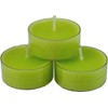 20 Danish Tea Lights Colourful, Coloured, Various Colors, Northern Lights