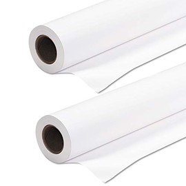 2 Pack 36-inch x 500-foot Untaped Engineering Copier Plotter Paper, 3-inch Core Y