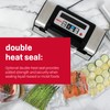 Nesco Deluxe Food VS-12 Vacuum Sealer, 130 Watts, Kit Bags