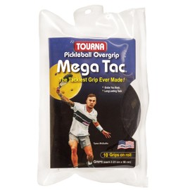 Tourna Pickleball Mega Tac Extra Tacky Paddle Grip 10 Pack