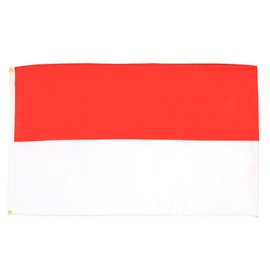 AZ FLAG Monaco Flag - 3x5 Ft - Light Polyester Monegasque - Monacans Banner with Two Brass Eyelets - Fade Resistant - Vivid Colors - 3' x 5' Feet - 150x90 Cm