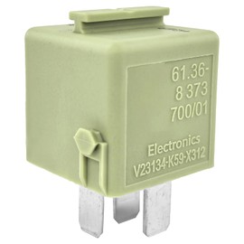 1-Pack V23134-K59-X312 Relay (40A 12VDC 5-Pin SPDT) Compatible with 3 Series, 5 Series, X5 – Fixes Fuel Pump & Cooling Fan Failures