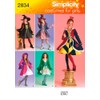 Simplicity Sewing Pattern 2834 Girl Costumes, A (7-8-10-12-14)