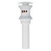 Pop Up Drain Stopper Press Bounce Deodorization Bathroom Sink Drain