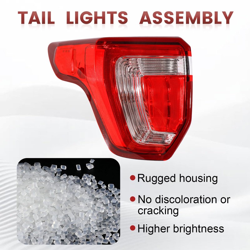 Right Tail lights Assembly Compatible with 2016-2019 Ford Explorer OE