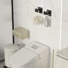 HITSLAM Towel Hooks for Bathroom Wall Mounted, Black Bathroom Hooks,
