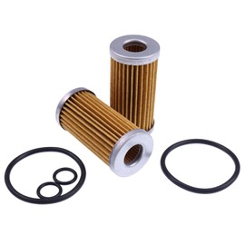 IEQFUE 2PCS Fuel Filter with O-Ring MM404879 87300039 SBA360720020 Compatible with Mahindra Tractor 1815 1816 2015 2216 2615 2816