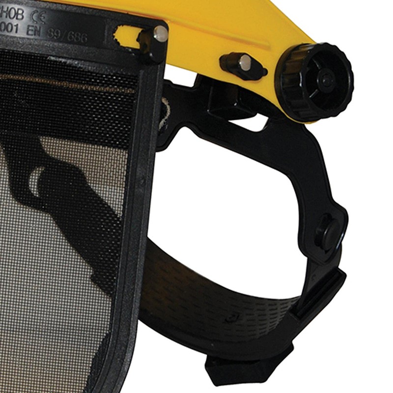 Dapetz ® Mesh Safety Visor - Mesh Features Single Point