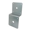 Galvanized Deck Joist Tie Plate, Z Bracket for 2x4 Cross