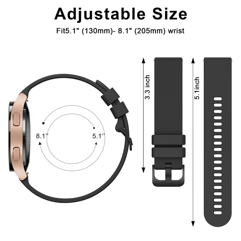 Mugust GloryFit Smart Watch Bands for GloryFit T80 T70 T60