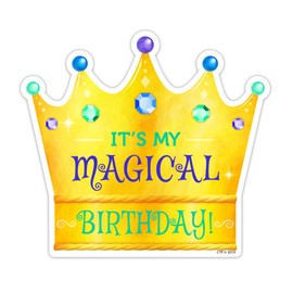 Creative Teaching Press Mystical Magical It's My Magical Birthday Badge Sticker, CTP 8643