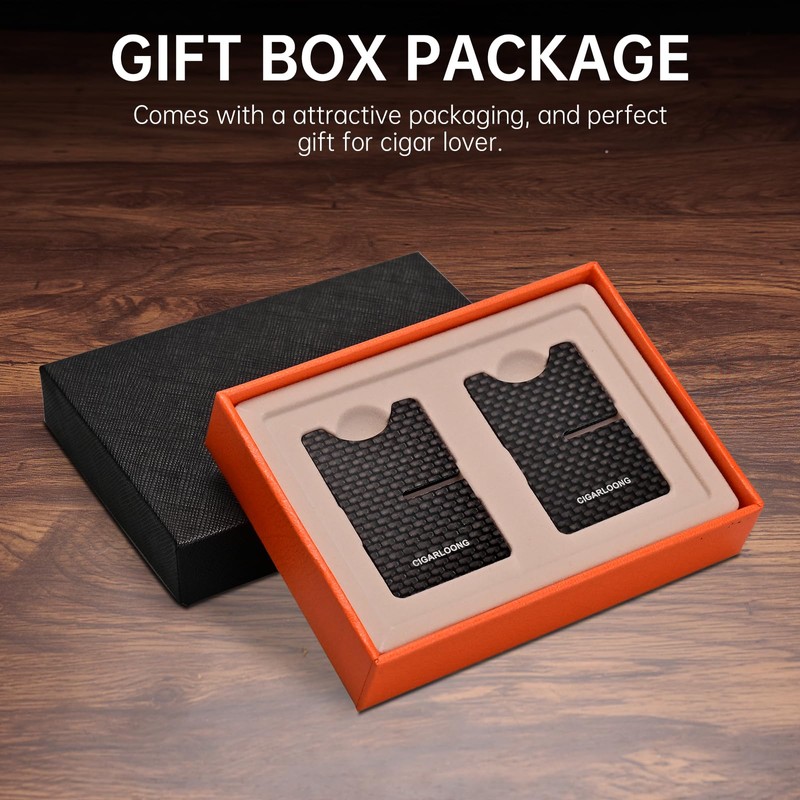 CLZOONG Cigar Stand Fibre Cigar Holder Removable Portable Travel Cigar