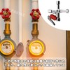 PAVIKE 4-Way Wrench Tool Utility Key Faucet Key Water Faucet