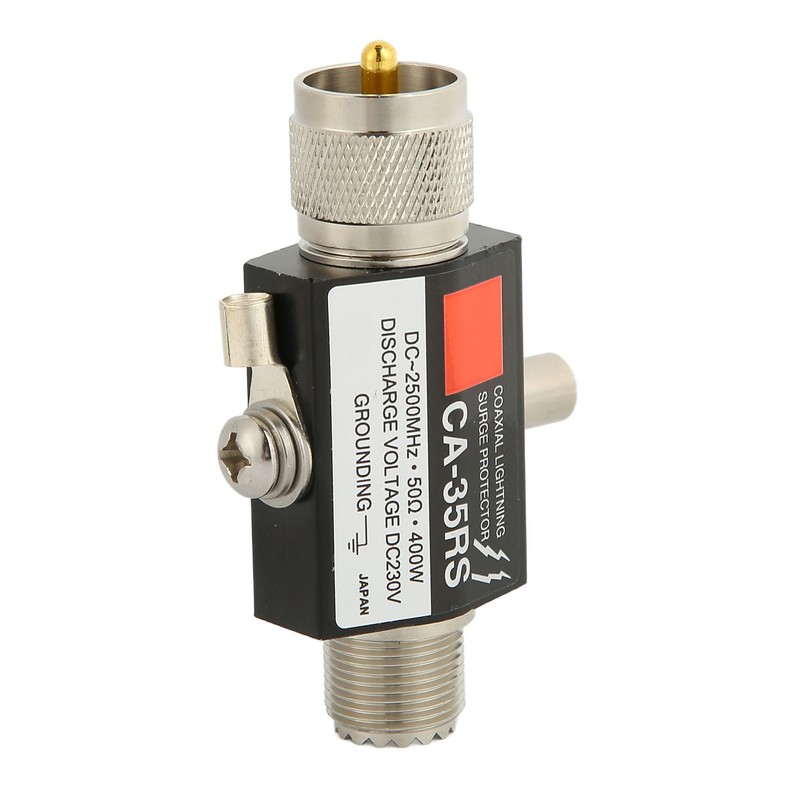 UHF Coaxial Lightning Surge Arrester 400W Male to Female Lightning