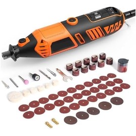 Cordless Rotary Tool Kit, 8V 5-Speed rechargeable Kit, USB Charging Multi-Purpose Power Tool for Sanding, Polishing, Drilling, Etching, Engraving, DIY Crafts