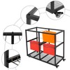 2-Tier Compact Mobile File Cart for Letter & Legal-Sized Hanging