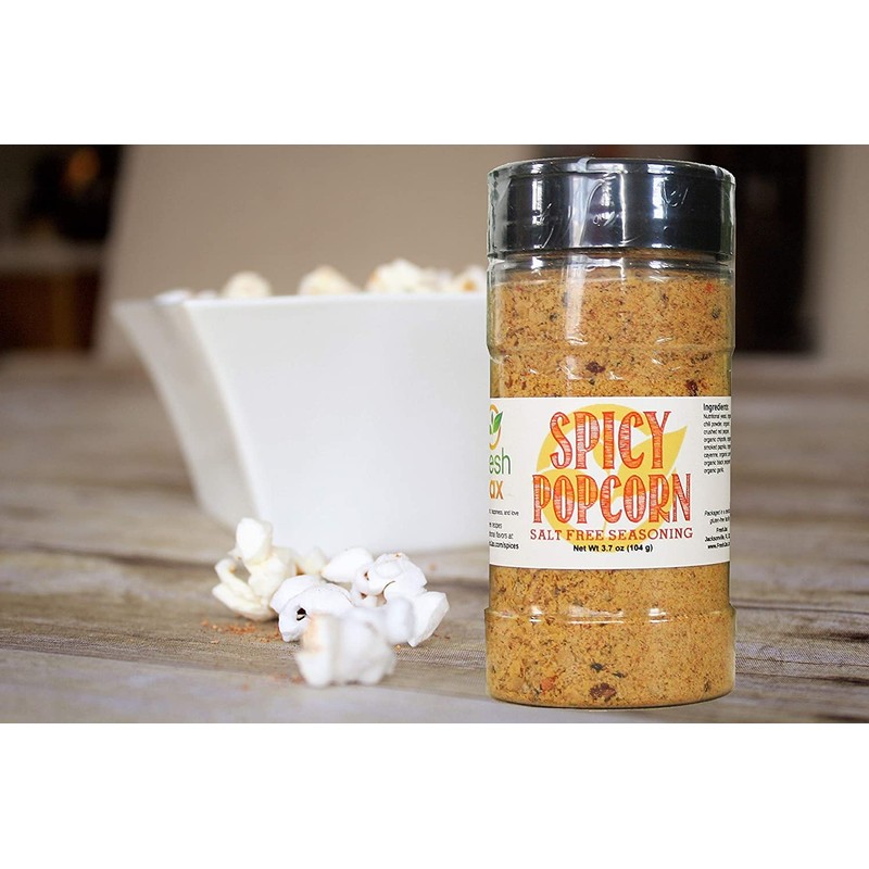 FreshJax Premium Gourmet Spice Blends (Spicy Popcorn Seasoning - Salt