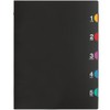Maruman Loose Leaf Binder A5 Five Chart, 20 Holes, Black